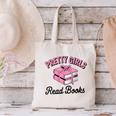 Pretty Girls Read Books Bookworm Book Lover Teacher Canvas Tote Bag