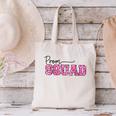 Prom Squad Prom Graduation Class Of 2024 Leopard Matching Canvas Tote Bag