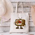 Protect PBS 80s Nostalgia Television Shirt Canvas Tote Bag