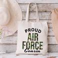 Proud Air Force Cousin Deployment Homecoming Graduation USAF Canvas Tote Bag