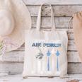 Proud Air Force Mother-In-Law US Air Force Graduation Canvas Tote Bag