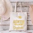 Proud Auntie Of A Class Of 2025 Graduate Senior Graduation Canvas Tote Bag