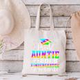 Proud Auntie Of Kindergarten Graduate 2025 Graduation Auntie Canvas Tote Bag