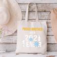 Proud Brother Of a 2021 Senior Shirt Graduation Canvas Tote Bag