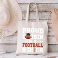 Proud Cousin Of a Football Senior 2026 Graduation Gifts Canvas Tote Bag