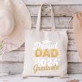 Proud Dad Of A 2026 Graduate Class Of 2026 Dad Graduation Canvas Tote Bag