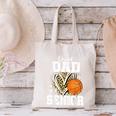 Proud Dad Of A 2026 Senior Basketball Graduation Leopard Canvas Tote Bag