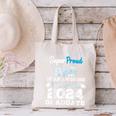 Proud DAD Of A 5th Grade Graduate 2024 Elementary Graduation Canvas Tote Bag