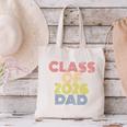 Proud Dad Of A Class Of 2026 Graduate Senior Graduation Canvas Tote Bag