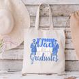 Proud Dad Of Two 2019 Graduates Twin Papa Graduation Canvas Tote Bag