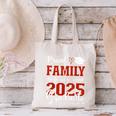 Proud Family Of a Class Of 2025 Graduate For Graduation Canvas Tote Bag