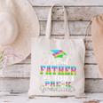 Proud Father Of PreK School Graduate 2024 Graduation Father Canvas Tote Bag