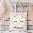 Proud Godmother Of A 2021 Graduate Graduation Clothes MBA Canvas Tote Bag