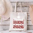 Proud Grandma Of A 2026 Graduate Class Of Graduation Canvas Tote Bag