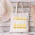 Proud Grandma Of A 2026 Graduate Shirt Class 2026 Graduation Canvas Tote Bag