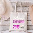 Proud GRANDMA Of A Class 2019 Senior Graduation Canvas Tote Bag