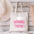 Proud Grandma Of a Class Of 2026 Graduate For Graduation Canvas Tote Bag