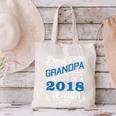 Proud Grandpa Of 2018 Senior T-Shirt Student Graduation Canvas Tote Bag