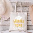 Proud Grandpa Of a Class Of 2026 Graduate For Graduation Canvas Tote Bag