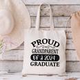 Proud Grandparent Of A Class Of 2024 Graduate Graduation Canvas Tote Bag