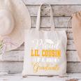 Proud Lil Cousin Of A Class 2024 Graduate Senior Graduation Canvas Tote Bag