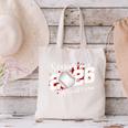 Proud Mama Of A 2026 Senior Baseball Graduation Mom Canvas Tote Bag