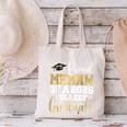 Proud Memaw Of 2026 Graduate College Graduation Canvas Tote Bag