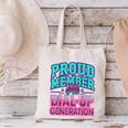 Proud Member Of The Dial Up Club Tech Nostalgia Top Canvas Tote Bag