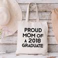 Proud Mom Of A 2018 Graduate Mama Graduation Canvas Tote Bag