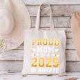 Proud Mom Of A 2025 Graduate Shirt Class Of 2025 Graduation Canvas Tote Bag