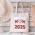 Proud Mom Of 2025 Senior Graduate Matching Family Graduation Canvas Tote Bag