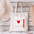 Proud Mom Of a Class Of 2025 Graduate Senior Mom Graduation Canvas Tote Bag