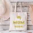 Proud Mom Of Two 2024 Graduate Class 2024 Graduation Family Canvas Tote Bag