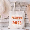 Proud PAW PAW Of 2026 Senior Basketball Student Graduation Canvas Tote Bag