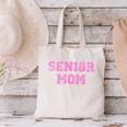 Proud Senior Mom 2018 High School Graduation Shirt Mom Tee Canvas Tote Bag