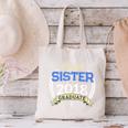 Proud Sister Of 2018 Graduate Shirt Graduation Grad Canvas Tote Bag