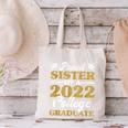 Proud Sister 2022 College Graduate Shirt Sibling Graduation Canvas Tote Bag