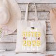 Proud Sister Of A Class Of 2025 Graduate Senior Graduation Canvas Tote Bag