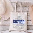 Proud Sister Of Two Class Of 2025 Graduates Twins Graduation Canvas Tote Bag