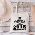 Proud Step Dad Of A Class Of 2018 Tee Graduate Graduation Z1 Canvas Tote Bag