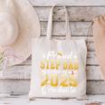 Proud Step Dad Of A Class Of 2025 Graduate Senior Graduation Canvas Tote Bag
