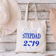 Proud STEPDAD Of A Class 2019 Senior Tshirt Graduation Canvas Tote Bag