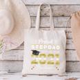 Proud Stepdad Class Of 2021 Graduate Senior 21 Graduation Canvas Tote Bag