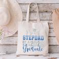 Proud Stepdad Of Senior 2026 Class Of 2026 Graduation Canvas Tote Bag