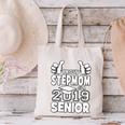 Proud Stepmom Of A 2019 Senior School Graduation Shirt Canvas Tote Bag