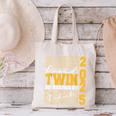 Proud Twin Of a 2025 Graduate Grad Prom Graduation Squad 25 Canvas Tote Bag