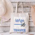 Proud Wife Of a State Trooper Police Officer Graduation Canvas Tote Bag