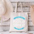 Psychology Student Tshirt Graduation Canvas Tote Bag