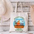 Quiet Girl Loud Results Introvert Office Staff Secretary Canvas Tote Bag Quiet Girl Loud Results Introvert Office Staff Secretary Canvas Tote Bag