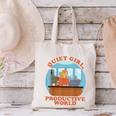 Quiet Girl Productive World Introvert Office Staff Secretary Canvas Tote Bag Quiet Girl Productive World Introvert Office Staff Secretary Canvas Tote Bag